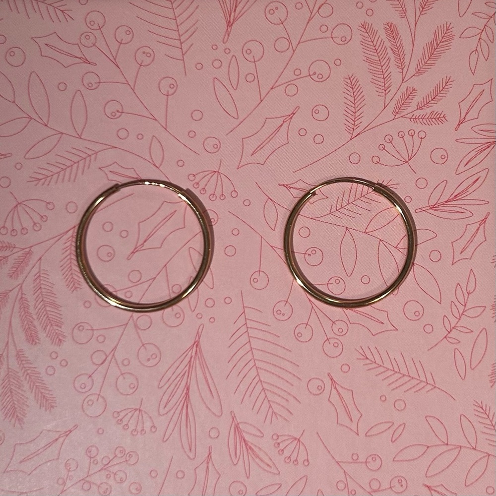 mejuri gold hoop earrings